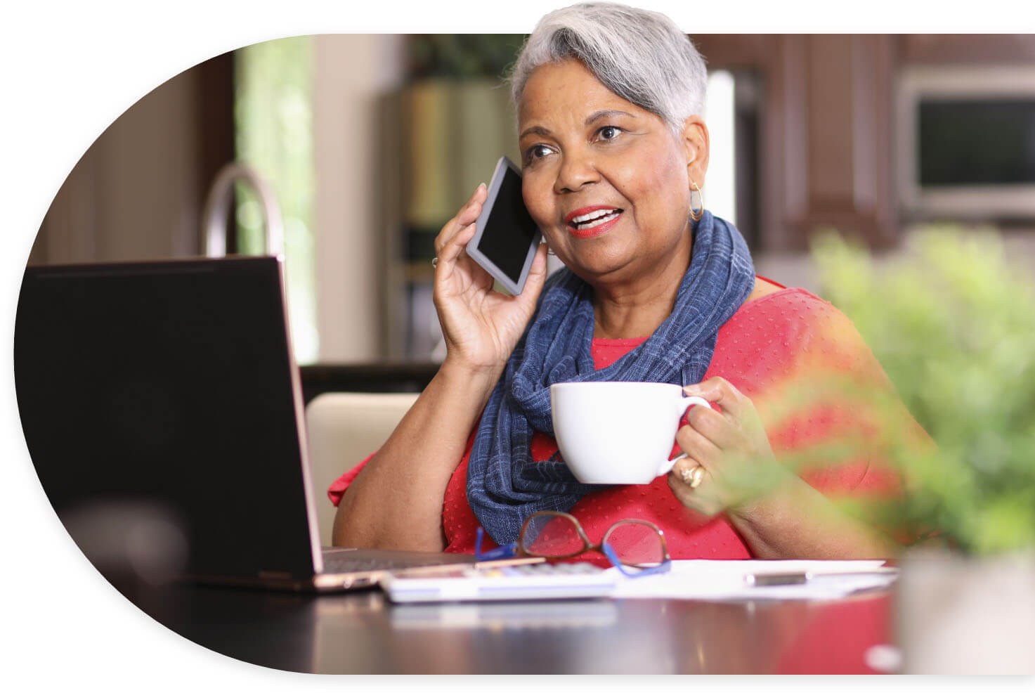 a patient interested in taking NEXLIZET or NEXLETOL, nonstatin cholesterol medications, speaking with their doctor about the co-pay savings program over the phone